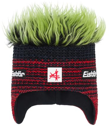 Eisbär Campo Cocker Skimütze Wollmütze Wintermütze Strickmütze Damen/Herren - Made in Austria mit Futter, Futter Herbst-Winter Winter