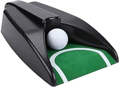 Putt Master Device - Vaso de Golf automático para Mejorar el Impacto, de Retorno Plegable con Base Estable, Ayuda de alineación para Principiantes, entusiastas, Hombres y Mujeres, 16
