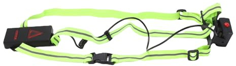 RiToEasysports Luces LED de Alta Visibilidad para Correr, Batería de Larga Duración, Chaleco Reflectante Ajustable para Carreras Nocturnas y Ciclismo con Comodidad Personalizada