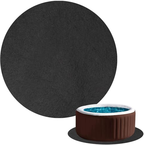 KEAGAN Pool Bodenplane, 4,6m Runde Poolunterlage, Poolmatten Schutzboden, Swimmingpool Bodenschutzplane Bodenmatte, Poolmatte, Whirlpool Matte, Pool Unterlegmatte Schwimmbadmatte Pool Ground Cloth