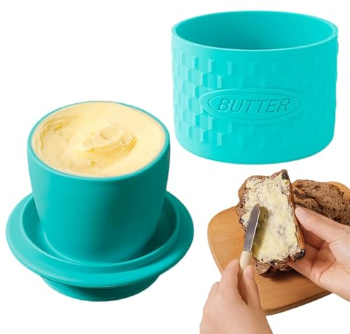 Plat À Beurre Français,Récipient À Couvercle En Silicone - Pot À Beurre En Terre Cuite,Pour Pâtissiers Cuisiniers À Domicile Intérieur Cadeau De Maison Pâques Noël