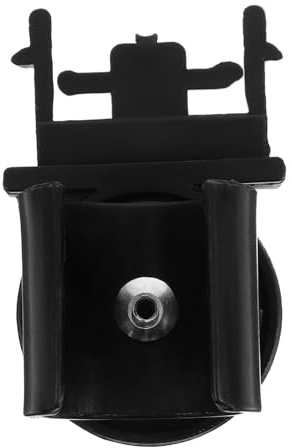 Ciieeo Support Lampe Frontale pour Casque de Chantier 20-25 Mm, Porte-Torche Antidérapant Réglable, Pince à Clip Solide Compatible Lampes Frontales, Accessoire Sécurité Chantier