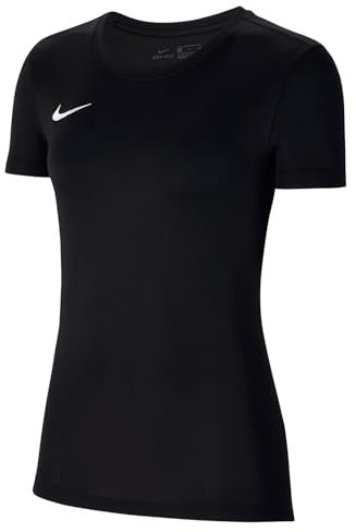 Nike Damen W Nk Df Park Vii Jsy T-Shirt, Black/White, L EU