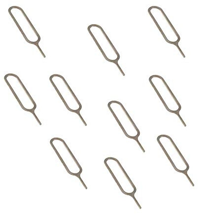 Un-brand 10PCS universale SIM Card rimozione pin ago strumento per tutti i modelli