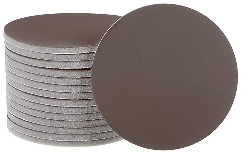 sourcing map 15 dischi abrasivi in spugna abrasiva con gancio e anello, 12,7 cm, grana 1000, disco abrasivo bagnato/asciutto per auto, legno, cartongesso, lucidatura e rettifica dei metalli