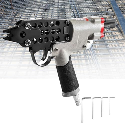 Cloueur De Montage Pneumatique Pistolet à Clous Pneumatique De Type C Outil De Clouage à Anneau En C Pistolet à Clouer à Air Pince à Anneau De Porc Agrafeuse Sc7e/Sc7c/Sc760 Pour ClôTure à Cage ,Sc7E