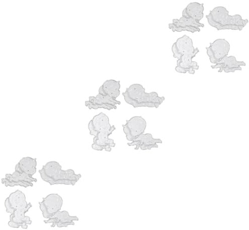 Hohopeti 6sätze Schneide-stanzformen Kohlenstoffstahl Für Scrapbooking Teiliges Kartenherstellung Langlebig Und Präzise Für Kreative Bastelprojekte