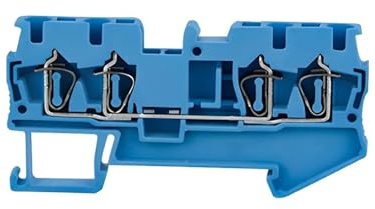 ST-2.5-QUATTRO 90 pezzi Connettori for cavi Tipo di trazione 4 conduttori Cablaggio a molla Connettore for morsettiera guida DIN(70A)