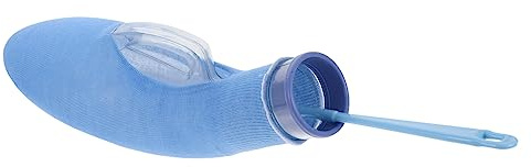 Milisten Urinflasche Für Männer Tragbares Urinal Für Reisen Und Camping Leicht Zu Reinzen Und Wiederverwendbar Aus Hochwertigem PVC Und Baumwolle