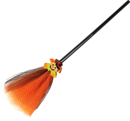 Tuxuseo Giocattolo per scopa da per Halloween, per cosplay, accessori per carnevale, gioco di ruolo, per compleanni dei bambini, travestimento per bambini
