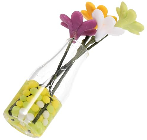 Mini Flowerpot Model Creative Mini Daisy Glass Vase Ornament