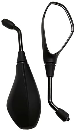 Lenkerendenspiegel Motorrad Für Roller Für Vespa Für Cafe Für Racer Motorrad Rückspiegel Lenkerspiegel Rückspiegel
