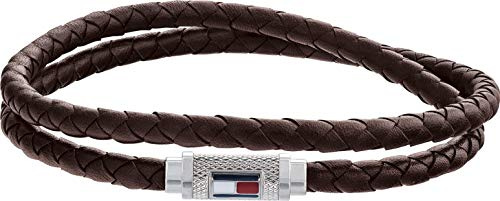 Tommy Hilfiger Herren-Seilarmbadn Edelstahl 2790012