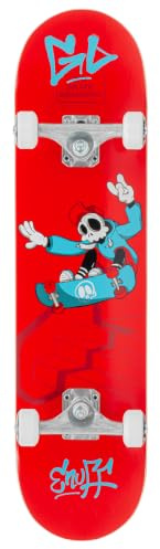Enuff Skateboards Skully Skateboard, Adults Unisex, Red (Red), 7.75