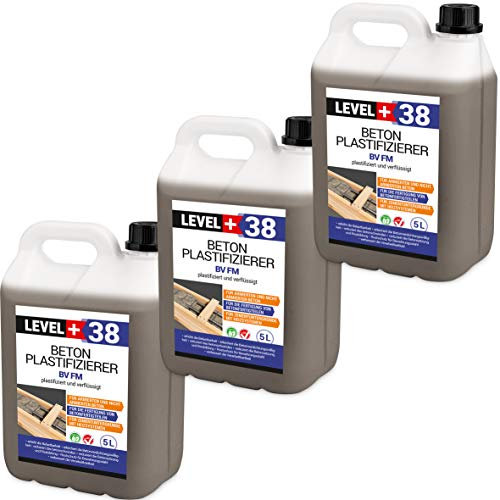 15 L Beton Plastifizierer Fließmittel Betonverflüssiger Zusatzmittel Estrich Zusatzmittel Betonfließmittel RM38