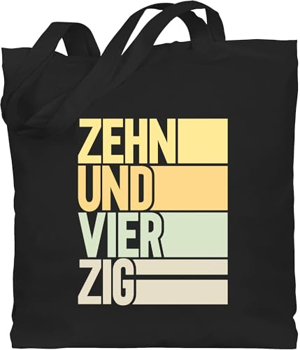 Shirtracer - Baumwolltasche - 50. Geburtstag - Zehnundvierzig
