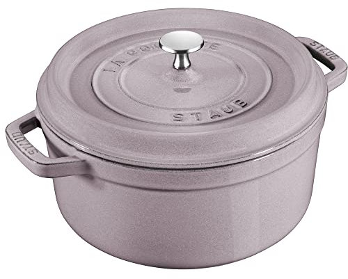 STAUB Runde Cocotte aus Gusseisen, 5,5 l, Lila