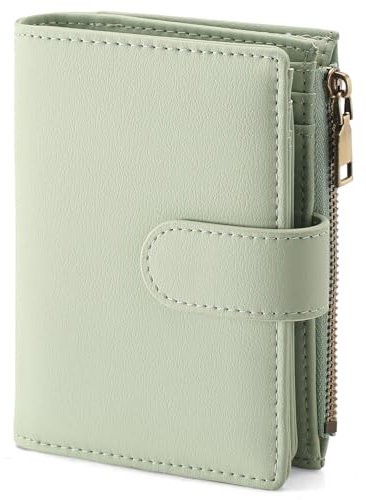 GAEKEAO Damen Geldbeutel Klein mit RFID Blockierung und Reißverschlusstasche