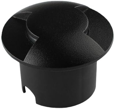 Vetrineinrete® Faretto calpestabile a led 1 watt 2 fasci di luce lampada segnapassi carrabile per esterno vialetti giardino tenuta stagna IP67 luce fredda calda naturale (Luce Naturale)