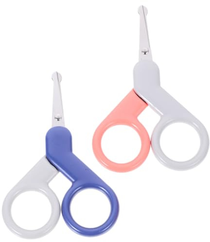 BESTonZON 6 Piezas Tijeras Uñas Traje Niños Kit Aseo Para Bebés Cortaúñas Para Bebés Kits Niños Recortador Cara Acero Inoxidable Recién Nacido Clavo Uñas