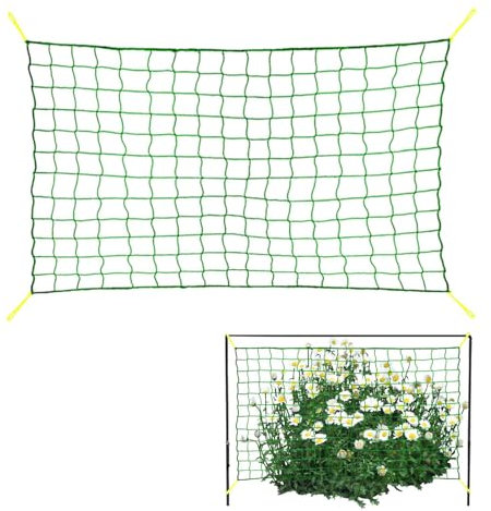 Kletternetz für Pflanzen | Netz für Kletterpflanzen | Stütznetz für Pflanzen – Gitternetz | Gartennetz für Kletterpflanzen