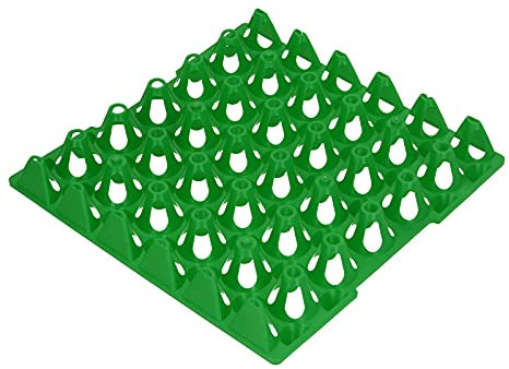 Lot de 5 – Extra Larges Plateaux à œufs en Plastique à 30 Cellules – Caisses à œufs Robustes et Réutilisables pour un Rangement et un Transport Pratiques – Plateau Porte-œufs