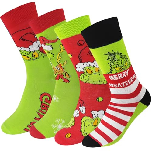 Ycaaeo Calzini, Calzini Divertenti, Calzini Termici, Calzini Regalo, Calzini in Cotone con Fantasia Colorata per Uomo e Donna (Colore B)
