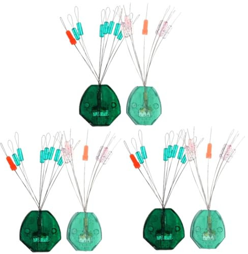 SUPVOX 60pcs Fishing Beads Fishing Line Stops for Float Positioning Lightweight and Portable Accessories for Professional