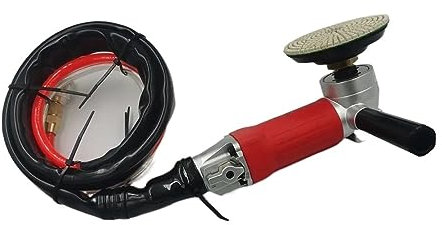 Pulidora de piedra eléctrica en húmedo, Pulidor de aire de escape trasero neumático de 5/8 ''-11, máquina pulidora de piedra húmeda, pulidora húmeda de aire, lijadora de agua de hormigón para granito,