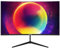 Gawfolk 24 pollici 180Hz monitor di gioco curvo, 100% sRGB,FHD 1080P screen,1ms,senza bordi, FreeSync, grandangolo 178°,HDMI,DisplayPort, VESA 75 * 75mm - nero