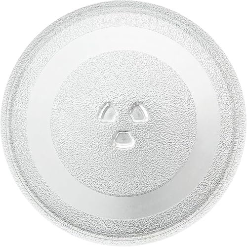 12570000000990 - Piatto girevole 255mm compatibile con Panasonic per forno a microonde NN-E20, NN-E22, NN-K10, NN-K12