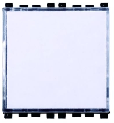 1 MODULO PULSANTE PORTANOME, BIANCO, COMPATIBILE CON VIMAR ARKE', PULSANTE A 2 MODULI, CAMPANELLO, INGRESSO, MODULI E FRUTTI 100% COMPATIBILI, MATERIALI DI ALTA QUALITA'