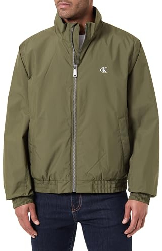 Calvin Klein herr LS RIPSTOP PADDED HARRINGTON JKT LV04RE515G jackor, beige (trötthet), XL, Beige (trötthet), XL