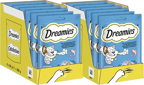 DREAMIES™ Portionsbeutel mit Lachs 2 x 6 x 60g