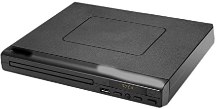 BGAZA Portable DVD Lecteur for la télé Soutien USB Port Compact Multi Region DVD/SVCD/CD/Lecteur de Disque avec télécommande, ne Pas Prendre en Charge HD