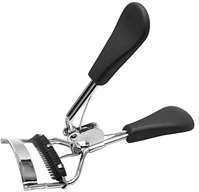 Livecity Eye Makeup Curling Piegaciglia con pettine clip da donna strumento di bellezza (nero)