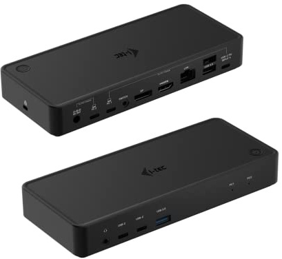i-tec USB-C/Thunderbolt KVM Docking Stazione Dual Display Power