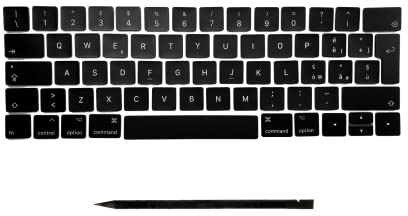 Tasti di ricambio per MacBook Pro 13 15 (2016-2017) A1706 A1707 IT-Layout QWERTY ISO Italiano