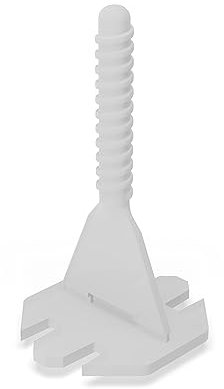 FUX sistema di livellamento per piastrelle 3mm, 200 pezzi di viti larghezza giunto 3mm, attrezzi piastrellista, livellanti piastrelle, distanziatori piastrelle (200 viti 3mm)