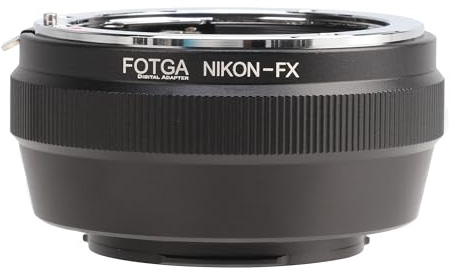 FOTGA AI-FX objektivadapter för Nikon AI F-objektiv, kompatibel med Fujifilm Fuji X-Mount kamera-omvandlare till X-H2, X-H2S, X-T5, X-T4, X-E4, X-T200, X-T100, X-A20, X-T30 II, X-T20, X-Pro3, X-Pro2,