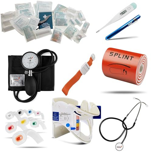 Pulox Erste-Hilfe-Set Advance - Befüllung/Nachfüllung für Rettungsrucksack, Notfalltasche, Füllung für Verbands-Kasten