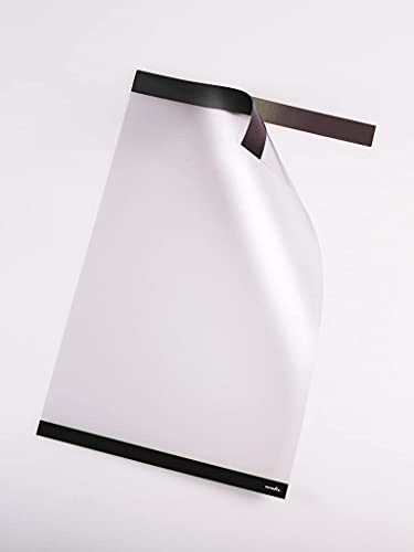 PosterFix A4 Vertical Posterhalter und Posterhalter mit abnehmbarem Kleberahmen und Magnetverschluss, Hüllen und Rahmen für Poster, Schilder, Wände und Schaufenster, 5 Stück (schwarz)