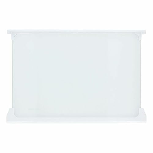 LUTH Premium Profi Parts Kompatibel mit Beko Glasplatte oben für Kühlteil 4617920500 450X300mm mit Leisten in Kühlgefrierkombination Kühlschrank