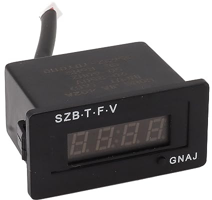 Haofy Amperímetro de Voltímetro Digital, Medidor de Pantalla Digital 402A para Generador de Gasolina Accesorio de Generador de Medidor de Pantalla Digital