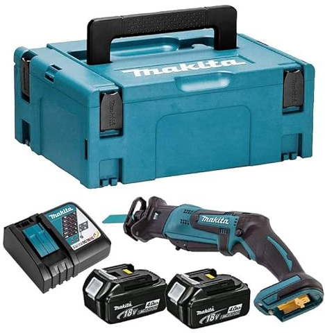 Sierra sable 18 V LXT (2 x 4,0 Ah) en estuche MAKPAC – MAKITA DJR183RMJ
