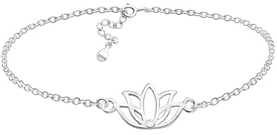 SOFIA MILANI - Damarmband i 925 Silver - med Zirkoniastenar - Rosblomma Berlock - B0381