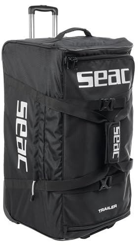 SEAC Trailer, Trolley para Equipos de Buceo, 110 l, 73 x 40 x 38 cm