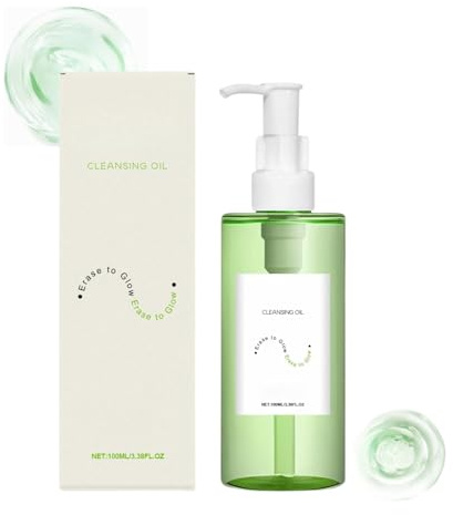100ML Makeup Remover, Moisturizing & Purifying Oil Cleanser for Face, Deep Pore Cleansing Oil with Gentle Formula, Suitable for All Skin Types