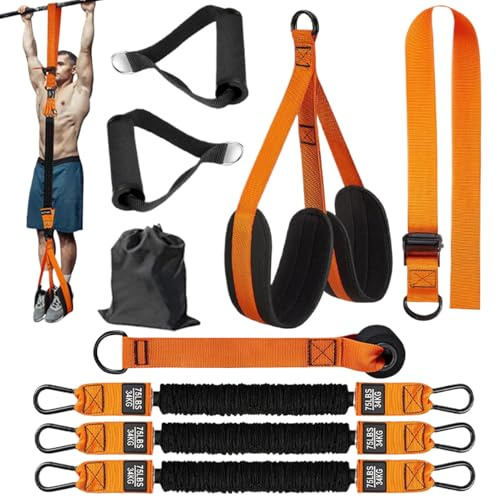 Yuemeuy Bandas De Resistencia para Barras De Dominadas | Bandas De Asistencia para Dominadas | De Resistencia para Gimnasio En Casa Brazos Espalda Hombros