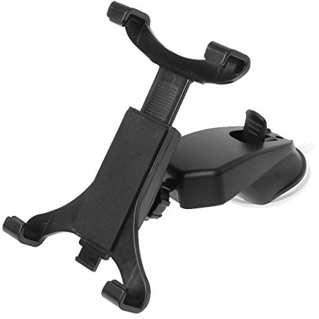 UNTERING Soporte ajustable para tableta, soporte para salpicadero de coche de 7 a 11 pulgadas para teléfono, tablet, soporte para tableta, soporte de base, estante de salida, estante de abrazadera